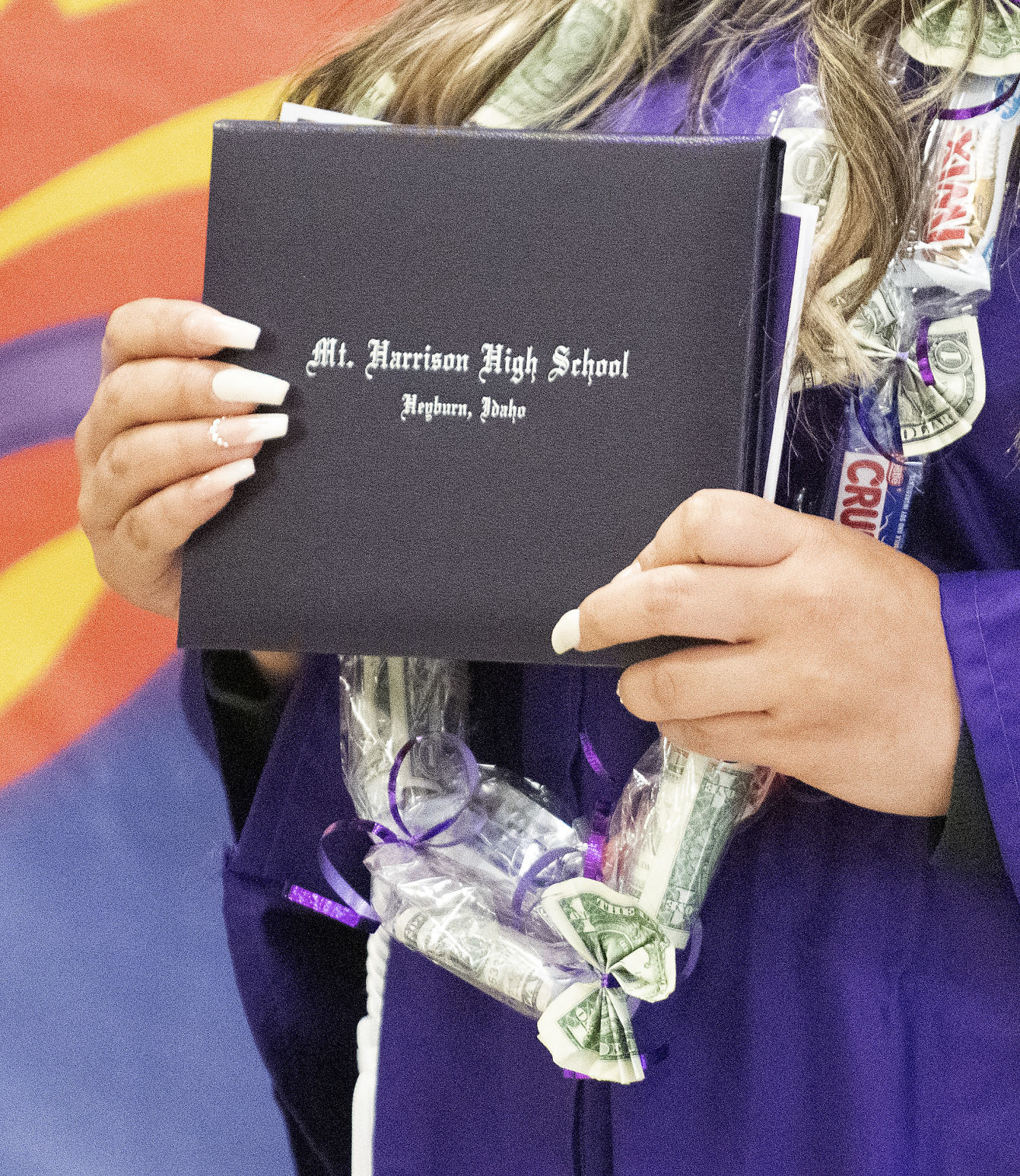Mount Harrison students receive diplomas